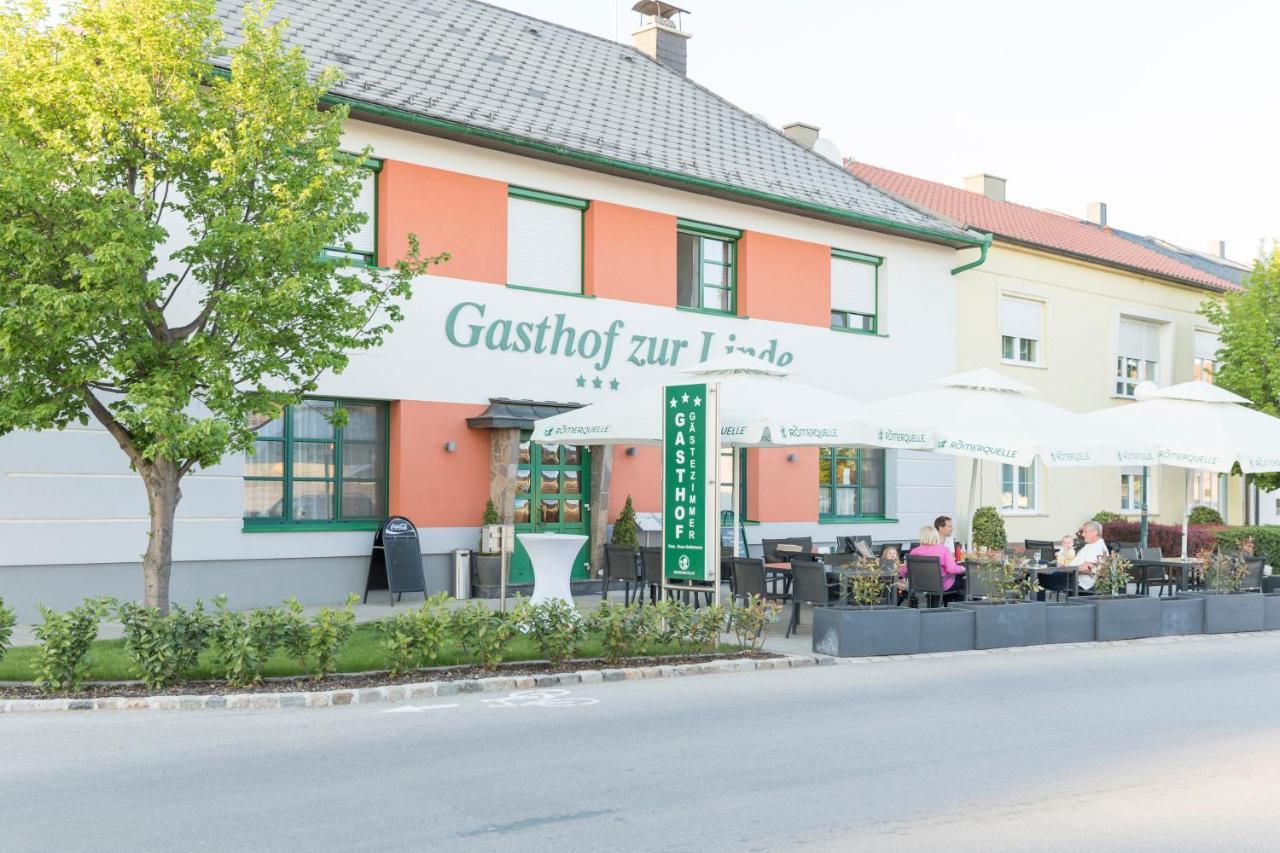 Gasthof Zur Linde Hotel Sankt Andra am Zicksee Bagian luar foto